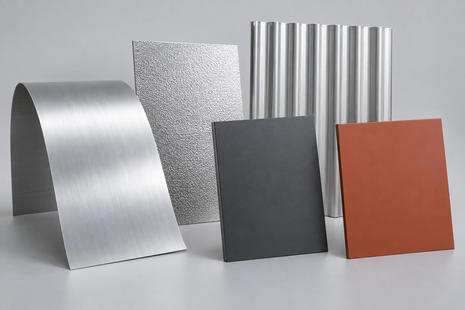 Aluminium coils & sheets — illustrative materials image