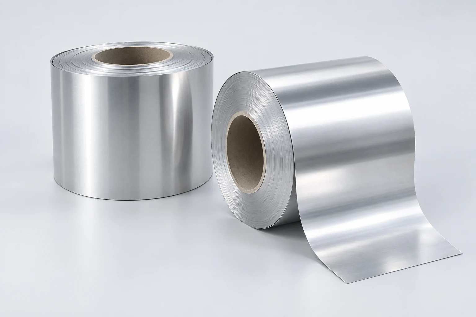 Small aluminium baby rolls for project-sized quantities
